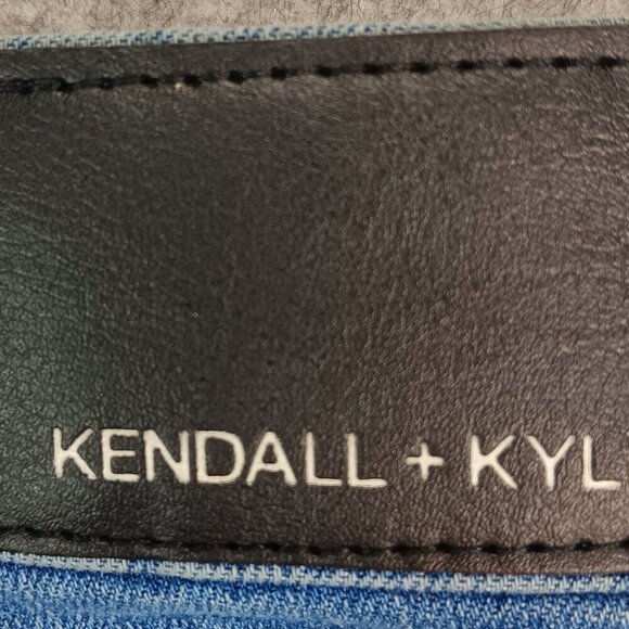 Kendall + Kylie The Ultra Babe Skinny 11/30 Midrise Distressed Denim Slim Fit​​ - Picture 3 of 16